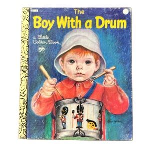 Vintage Little Golden Book The Boy with a Drum